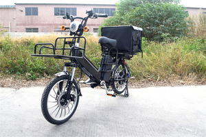 Giao Hàng Xe Đạp 12 + 30Ah/48V đôi pin Lithium 350W động cơ Đĩa Phanh thủy lực hệ thống treo trước ngã ba điện - Product Image 4