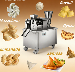 <b>Dumpling</b> Samosa & Empanada Making <b>Machine</b> 4800pcs/H Stainless Steel Automatic Motor High Efficiency Capacity 3-Year Warranty - Product Image 4