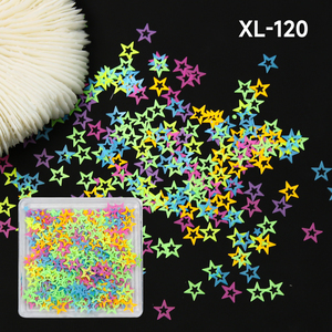 Punto mariposa brillo copos 3D Nail Art copos mariposa lentejuelas/cuento <span class=keywords><strong>de</strong></span> hadas Instagram Nail Art flor corazón - Product Image 5