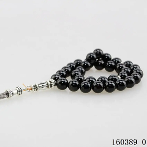 Fabricante mayorista de cuentas de tesbih de imitación de ágata para oración musulmana, nuevo diseño. - Product Image 2