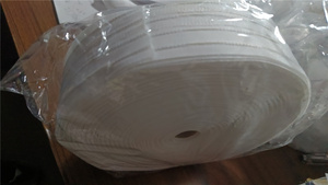 Chất lượng cao 100% polyester bút chì nếp gấp Nga Rèm Băng 5.5cm trắng thiết kế hiện đại cho trang trí nội thất nhà máy bán - Product Image 3