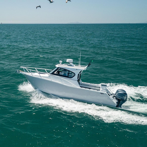 Yate de Pesca Deportiva de Aluminio Soldado de 25 pies, Marca China Gospel, <span class=keywords><strong>con</strong></span> Cabina, en Venta, <span class=keywords><strong>con</strong></span> Motor Fuera de Borda, para Entretenimiento y Ocio - Product Image 4