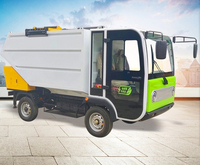 Compacteur de déchets automatique électrique 4x2 Mini camion à ordures à vendre