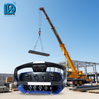 Grúas Industriales Automáticas con Control Remoto de Código Fijo, 4 Palancas de Mando, Inalámbricas, IP68, Impermeables, Grúa Móvil, Válvula Hidráulica
