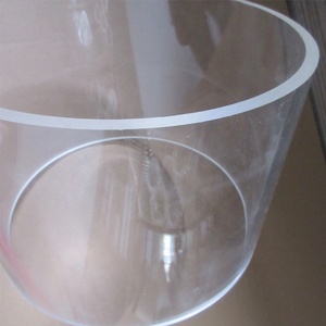 Tube en acrylique transparent sur mesure de grand diamètre 500 mm, tuyau en plastique PMMA pour usage industriel - Product Image 6