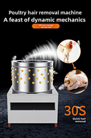 Machine à plumer les poulets TM50, machine à épiler les volailles, machine à enlever les plumes de poulet