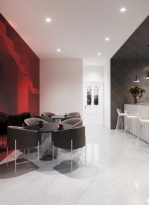 Tocador <span class=keywords><strong>de</strong></span> <span class=keywords><strong>baño</strong></span> con piedra sinterizada superior, azulejo <span class=keywords><strong>de</strong></span> porcelana sin estilizar, hoja <span class=keywords><strong>de</strong></span> cerámica, armario <span class=keywords><strong>de</strong></span> cocina, mesa, - Product Image 1