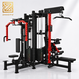 ZY-Wholesale Máquina de Gimnasio Multifuncional Comercial de Cuatro Estaciones, Máquina de Entrenamiento Funcional con Cables Cruzados, Equipo de Entrenamiento de Fuerza - Product Image 1