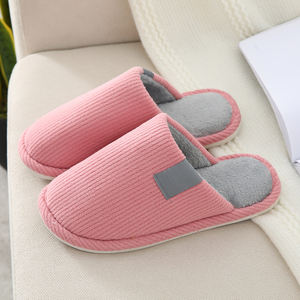 Nuove <span class=keywords><strong>Pantofole</strong></span> Autunno Inverno <span class=keywords><strong>in</strong></span> <span class=keywords><strong>Lana</strong></span> e Cotone da Uomo e Donna Antiscivolo da Casa Stile Pelliccia con Tomaia <span class=keywords><strong>in</strong></span> Velluto a Coste e Suola <span class=keywords><strong>in</strong></span> TPR Vendita all'Ingrosso - Product Image 5