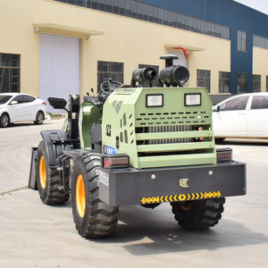 Mini Wheel Small Front Compact With Bucket High Efficiency for Farm Garden Construction - Product Image 3