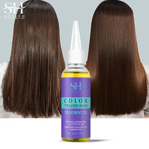 Grosir minyak esensial perlindungan warna secara efektif mengurangi kerusakan Uv pada warna rambut minyak perawatan rambut biji Calendula alami