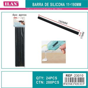 Bastoncino in silicone Iln 11x190mm per progetti artigianali e fai da te - Product Image 3