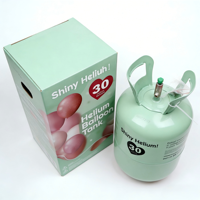 Bouteille de gaz Hélium 7L 13.6L 22.4L en stock aux États-Unis et en UE pour le gonflage de ballons de Hélium pour la décoration de fêtes et les événements