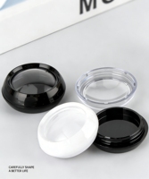 Best Selling 3g PP Plastic Round Storage Box for Lotion & Face Cream Nail Accessories Convenient Travel Screw <strong>Lid</strong> <strong>Cosmetic</strong> <strong>Jar</strong>