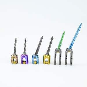 Fabrieksprijs Hot Selling Hoge Kwaliteit Orthopedische Chirurgische Spinale <span class=keywords><strong>Titanium</strong></span> Pedikel Schroeven Voor Wervelkolom Chirurgie - Product Image 3