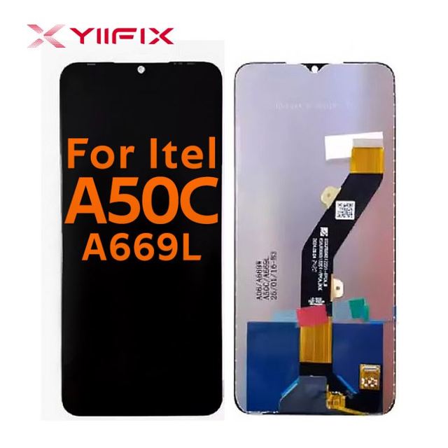 Itel A50C A669L Mobile Phone LCD Display Screen Replacement Quality Tested Touch Screen Digitizer with 1-Year Warranty