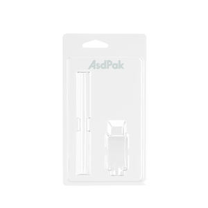 Custom Recyclable Disposable Plastic Card and Clam Shell Blister Packaging for USB Charger and 90mm <b>Battery</b> - Product Image 1