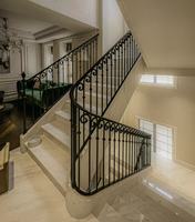 Fer forgé sur mesure |   Rampe d'escalier, main courante, balustrade |   Pour la maison, le couloir, les escaliers, certifié CE
