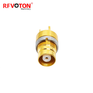 Suministro de fábrica 1,6-5,6 hembra Jack Bulkhead 1,6/5,6 L9 para Flex <span class=keywords><strong>Pcb</strong></span> Cable Edge Rf Conector coaxial Convertidor Connecteur (RF) - Product Image 6