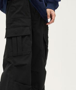 Streetwear d'occasion en détresse pour hommes Chemises <span class=keywords><strong>de</strong></span> <span class=keywords><strong>travail</strong></span> thermiques <span class=keywords><strong>Pantalon</strong></span> cargo ripstop <span class=keywords><strong>Pantalon</strong></span> ripstop brodé <span class=keywords><strong>de</strong></span> couleur unie - Product Image 6