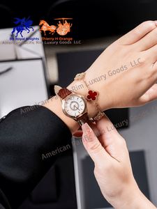 New Luxury Men's <b>Watch</b> Moon Phase Leather Strap Alloy <b>Case</b> 42mm Waterproof Quartz <b>Watch</b> - Product Image 6