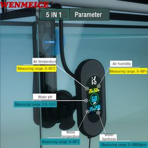 बुद्धिमान टीडीएस/चुनाव आयोग/पीएच/आर्द्रता/तापमान मीटर डिजिटल पानी एक्वैरियम के लिए गुणवत्ता पीएच परीक्षक - Product Image 4