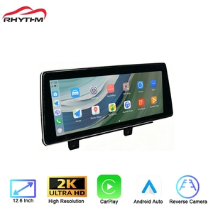 Pantalla Multimedia para Automóvil Rhythm de 12.6 Pulgadas, Actualización de Control del Volante, Pantalla Táctil HD para BMW Serie 5 F10 2013-2017 Sistema NBT - Product Image 1