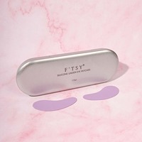 Masque pour les yeux en silicone réutilisable Marque privée Écologique Supprimer les fines lignes cernes Patchs pour les yeux Sous les yeux