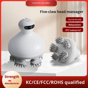 Smart Home Relaxation <b>Scalp</b> Therapy with Essential Oil Imported Head <b>Massager</b> Cross-Border New <b>Electric</b> Head <b>Massager</b> - Product Image 5