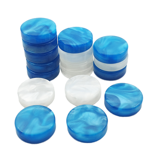 Vente directe d'usine, jetons <span class=keywords><strong>de</strong></span> poker en plastique double couche faits à la main, couleurs personnalisées, non toxiques, CE EN71, pour enfants - Product Image 1