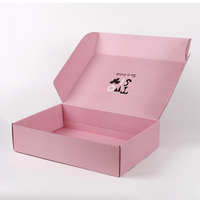 Meilleur Service en ligne emballage rose propre avec icônes minimalistes design mignon bonbons personnalisés et boîte-cadeau pour enfants