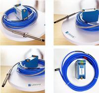 Sonde de tachymètre à impulsions haute précision 1r/min, capteur de vitesse DC24V, câble de 10m, support de fixation fileté pour turbine à vapeur, générateur, moteur