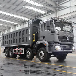 مورد رافعة شكل الرمال شاحنة Shacman 12 عجلة شاحنة نفايات 30 طن 40 طن كاميرا الصين 10 عجلات للتوجيه اليدوي شاحنة نفايات