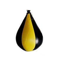 RDX Ensemble de sac de frappe rotatif en cuir Maya Hide pour adultes, pour entraînement de frappe et de coup de pied en MMA, Muay Thai, Boxe, équipement de gym à domicile