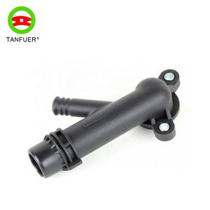 Boîtier de thermostat, tuyau d'eau, bride de liquide de refroidissement pour <span class=keywords><strong>BMW</strong></span> - Product Image 1