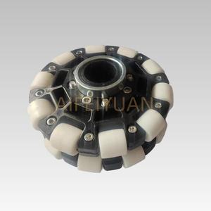 Roulettes omnidirectionnelles en caoutchouc <span class=keywords><strong>nylon</strong></span> de 125mm pour le transport logistique - Product Image 3