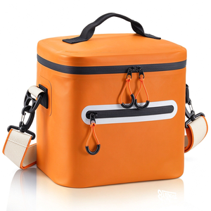 Custom Tarpaulin Cooler <b>Bag</b> Portable Insulated Shoulder <b>Bag</b> Waterproof Leak-Proof 7L Casual Letter Lunch Beverage Travel Camping - Product Image 1