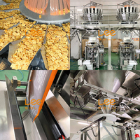 Machine d'emballage automatique multi-têtes pour aliments en vrac avec détecteur de métaux, machine d'emballage pour chips de pommes de terre