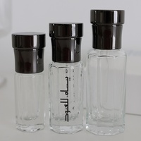 Bouteilles d'Attar en Verre à Base Épaisse IDEAL 3ml 6ml 12ml, Flacons de Parfum d'Huile Tola avec Bâtonnet en Verre Oud