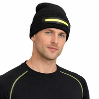 Luz LED Recargable para Gorro COB, Linterna Frontal Ligera para Invierno, Pesca, Camping, Trabajo y Seguridad