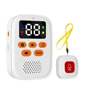 Système d'alerte médicale pour personnes âgées avec bouton <span class=keywords><strong>SOS</strong></span> d'<span class=keywords><strong>urgence</strong></span>, style montre-bracelet, prise en charge de l'application iOS, alarme sonore pour les soins à domicile et les soins infirmiers - Product Image 1