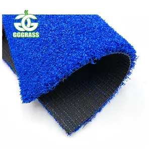 Tapis de sol de salle de sport, gazon artificiel bleu du marché européen <span class=keywords><strong>pour</strong></span> plancher extérieur de Padel Voleyball en fausse <span class=keywords><strong>herbe</strong></span> - Product Image 4