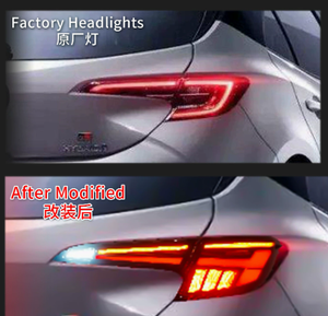 ชุดไฟท้าย LED AURON 12V สำหรับรถยนต์ Corolla ปี 2019-2024 รุ่น OE  แบบติดตั้งเพิ่มเติม พร้อมการรับประกัน 1 ปี ใช้ได้กับรถยนต์ทั่วไป - Product Image 2