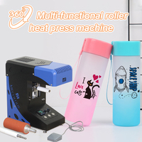 Machine de presse à chaud électrique semi-automatique à plat multifonctionnelle 360 pour l'impression par transfert thermique sur tasses en plastique