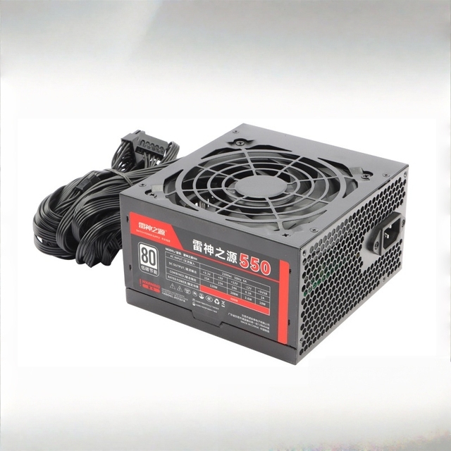 MQ ATX 600 Power Supply Rated 500W Gaming PC PSU Dual Graphics Card Desktop Computer Power Supply Wholesale