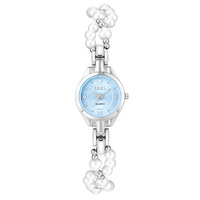 Jam Tangan Wanita Vintage Minimalis Baru Mewah Ringan Quartz Mini Bulat Elegan Tali Baja Tahan Karat Kasual Wanita Jam Tangan Kecil Emas