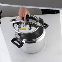 Autocuiseur avec un seul Double fond disponible pour la cuisinière à Induction à gaz Offre Spéciale sécurité pratique aluminium Anti-explosion