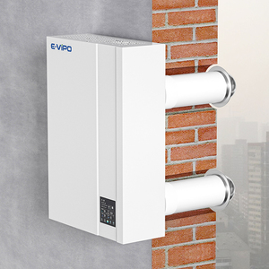 Sistema de Ventilación con Recuperación de Calor (ERV) sin Ductos para una Sola Habitación, con WIFI, Aplicación TUYA, Purificador de Aire Montado en la Pared, Calentador Integrado BG150R / BG150 - Product Image 3
