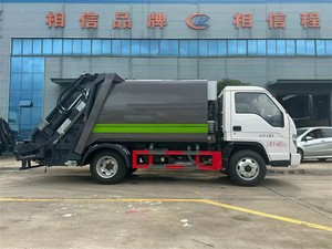 Camion à ordures compacteur Foton de 5 mètres cubes, petit camion à ordures compacteur Foton à vendre - Product Image 4