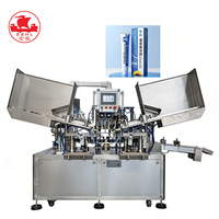 Machine de remplissage et de scellage de tubes entièrement automatique, équipement intégré pour le remplissage et le scellage de pâtes et de liquides dans des tubes
